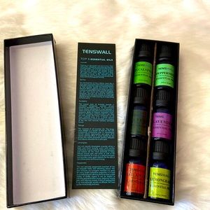 Boxed set of 6 essential oils